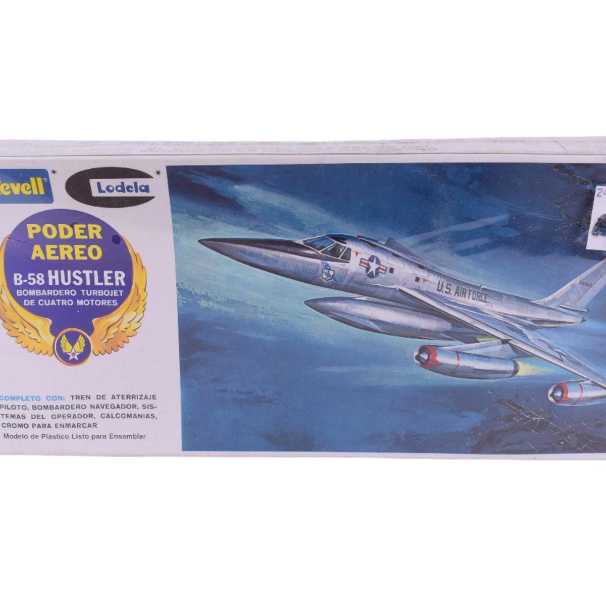 Vintage | Poder Aereo B-58 Hustler Scale1:93 | H-252 | Lodela ...