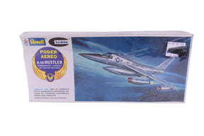 Model kit box art featuring a B-58 Hustler jet aircraft for Lodela H-252