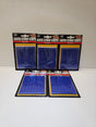 Set of four packs of blue, single-action shot strip caps for Parris Toys 915