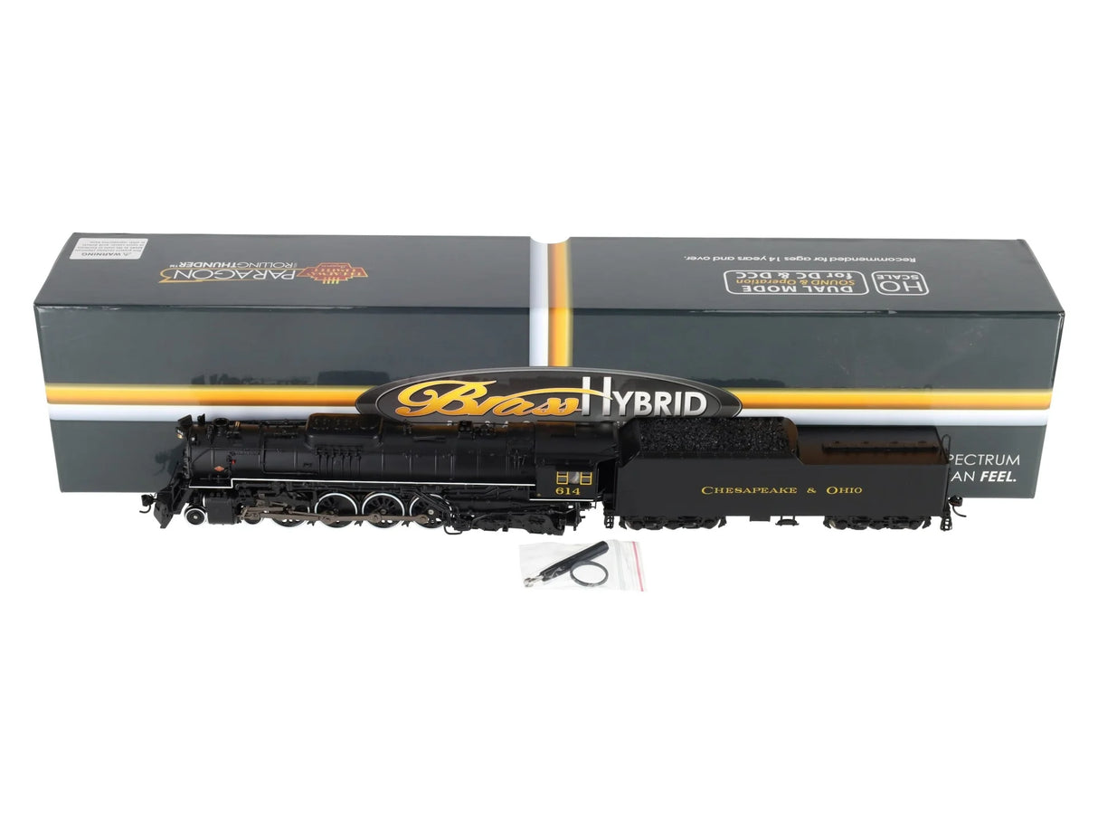 Brass Hybrid C&O J3A 4-8-4 #614  | 4907 |  Brass Hybrid Paragon 3 Series