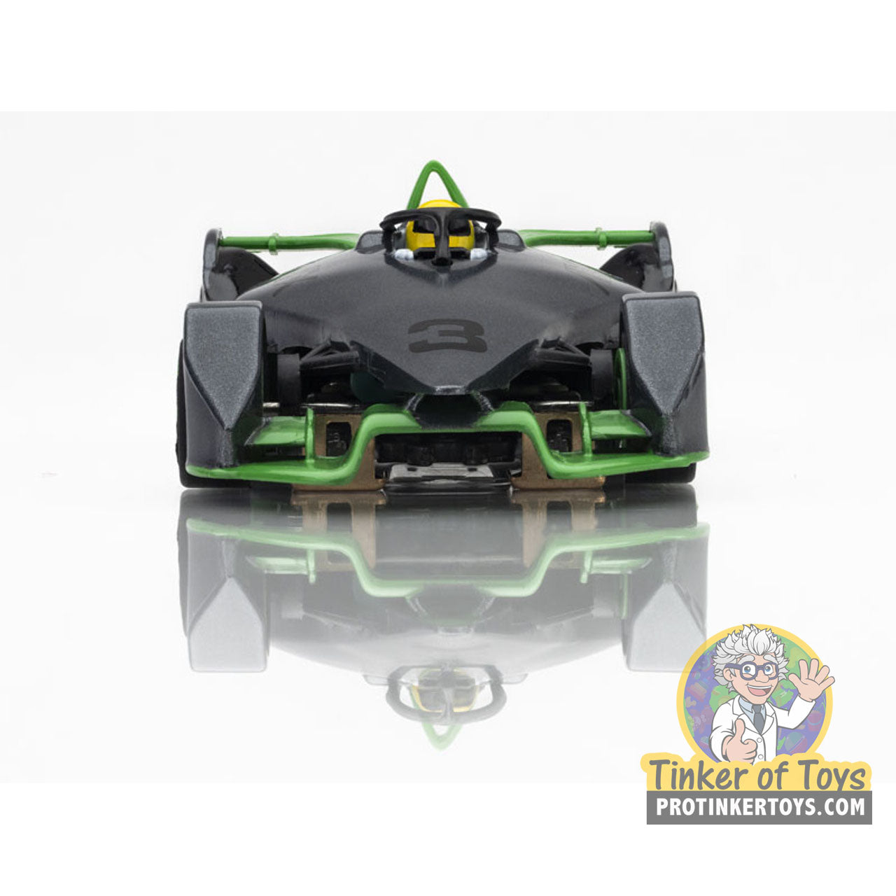 Formula N #3 Silver/Green | 22064 | AFX/Racemasters