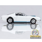 1965 Shelby Mustang GT350 White/Blue | 22068 | AFX/Racemasters