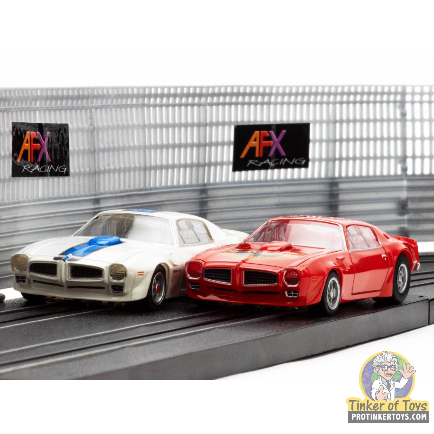 Firebird TransAm 1970 White Blue | 22096 | AFX/Racemasters