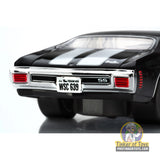 AFX 22118 1970 Chevelle LS6 SS 454 black and white, rear detail