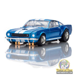1966 Shelby Mustang GT350 Blue/White Stripes 22149 by AFX/Racemasters