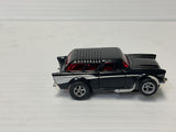 Aurora AFX non-magnatraction 1957 Chevy nomad black silver pipes, | 1760 | Aurora - AFX