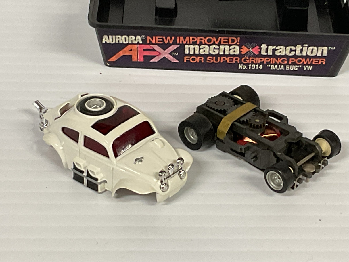 Aurora AFX maga-traction "Baja Bug" VW | 1914 | Aurora - AFX