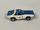 Aurora AFX non-magnatraction Plyouth Road Runner Stock Car Blue #43 (A) | 1762 | Aurora - AFX