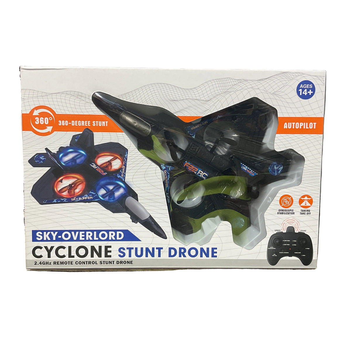 Sky overlord cyclone stunt drone Jet X | MIC1313 | IMEX-RC ...
