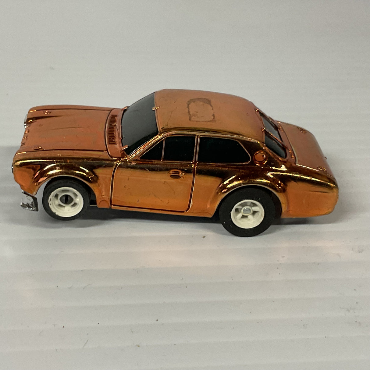 Aurora AFX G-plus Ford Escort plated gold # 21 NO stickers | 1944 | Aurora - AFX