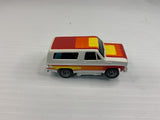 Aurora AFX  magnatraction lIghted Chevy Blazer White/red/Orange/Yellow  | 1984 | Aurora - AFX