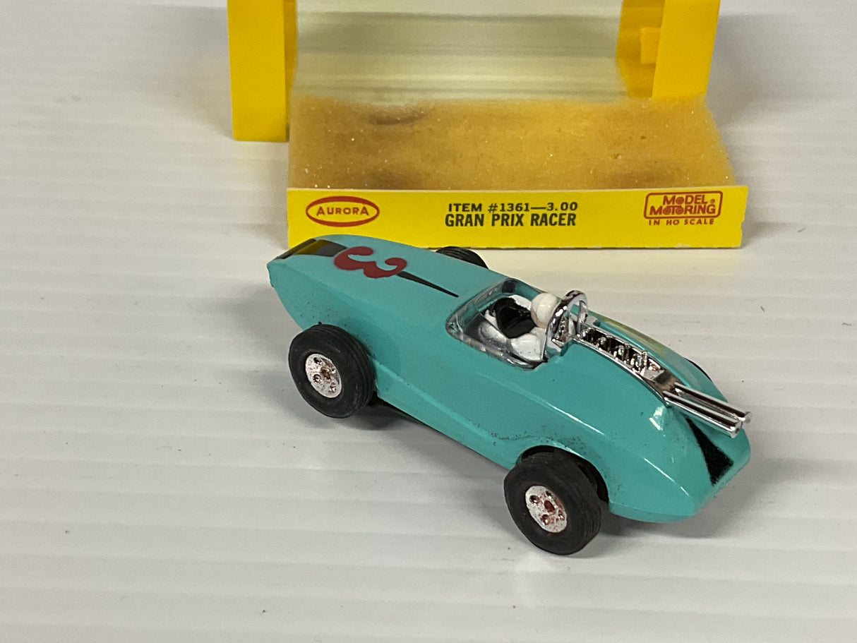 Aurora AFX Gran Prix Racer Blue Thunder-jet  | 1361 | Aurora - AFX- Model Motoring