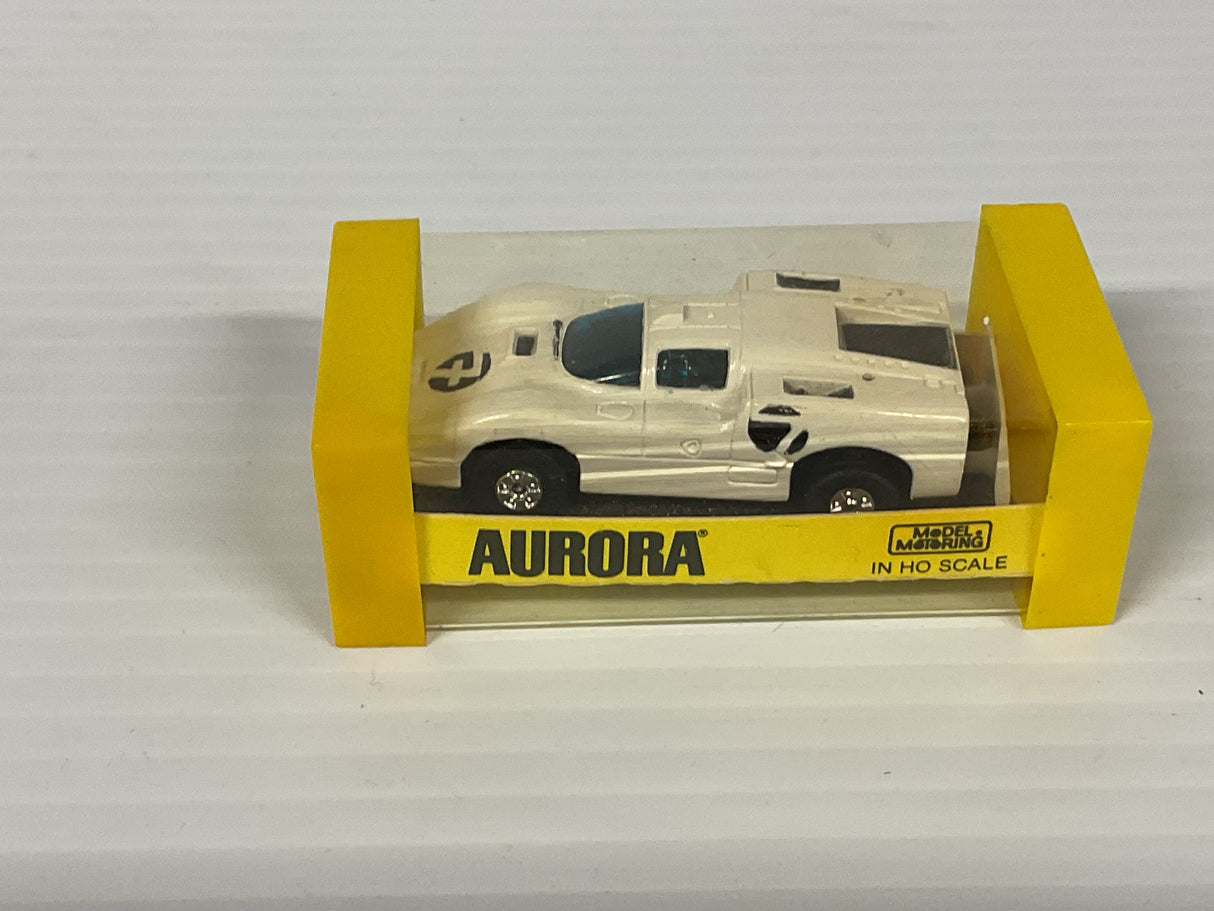 Aurora AFX Chaparral 2F " Tuff Ones" snow wht/black #7 Thunder-jet  | 1476 | Aurora - AFX- Model Motoring