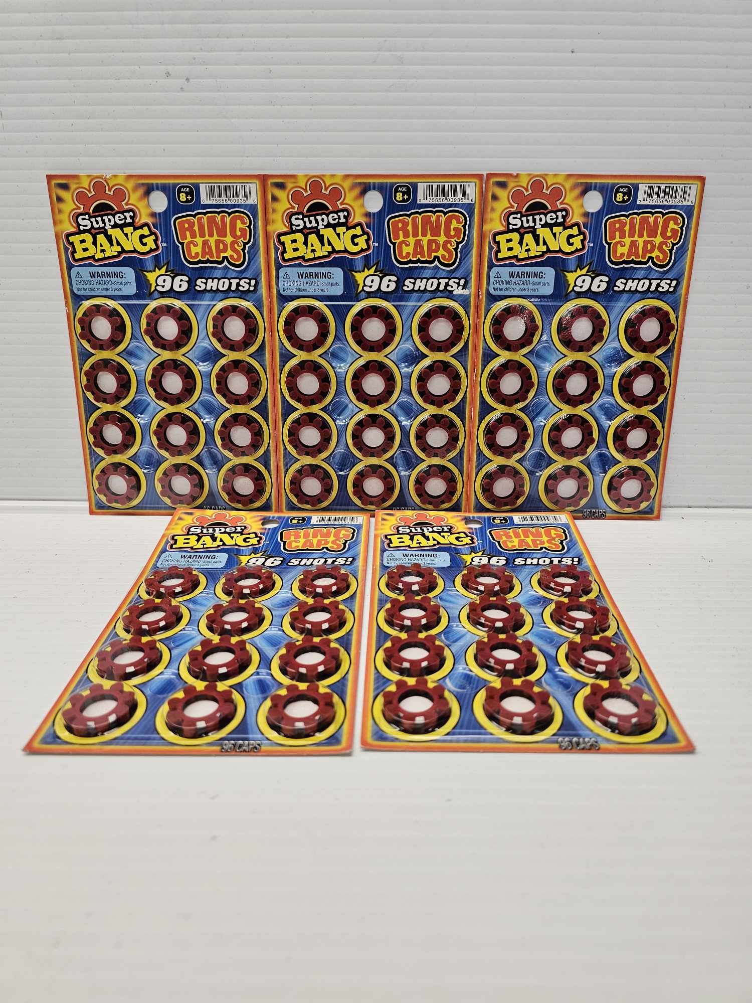 8 Shot 24 Ring Caps 192 Single Action Shots | 936| Super Bang