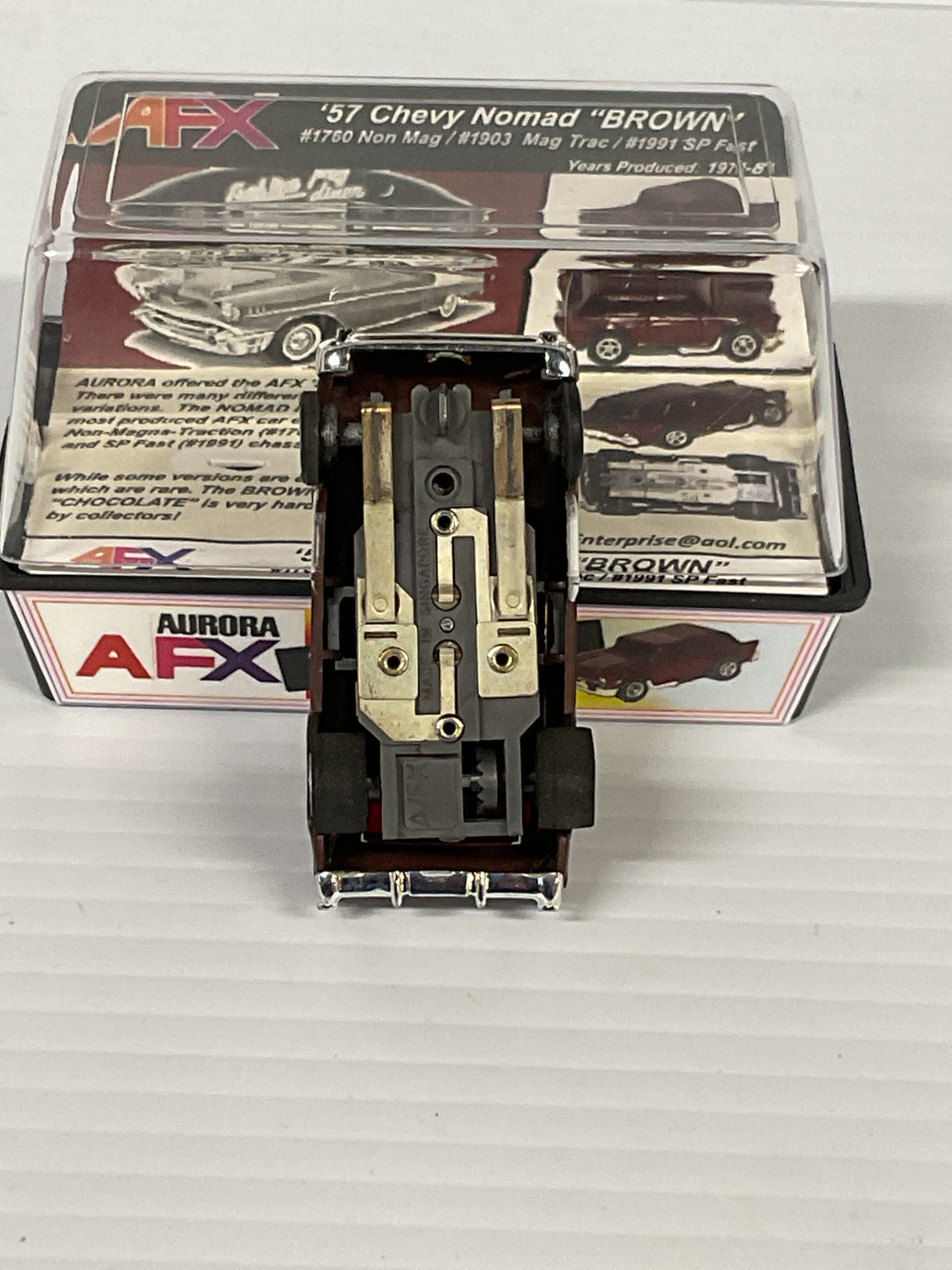 Aurora AFX 1957 Chevy Nomand Brown Non Mag | 1760 | Aurora - AFX