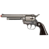 Colt Peacemaker Style 12-Shot Cap Gun Revolver With Holster - Silver | 3121/0 | Gonher