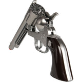 Colt Peacemaker Style 12-Shot Cap Gun Revolver With Holster - Silver | 3121/0 | Gonher