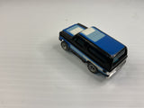 Aurora AFX magnatraction Chevy Blazer Black/BarkB//Light blue/White  | 1984 | Aurora - AFX