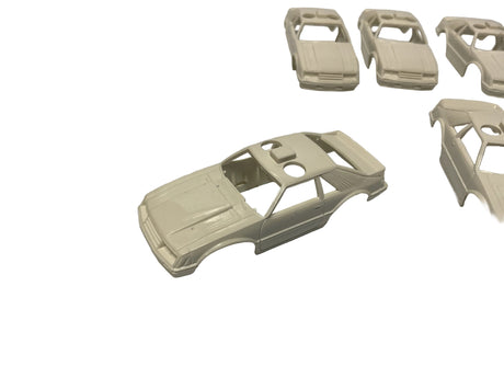 White body only Ford Mustang toy car model for Tyco B6WB