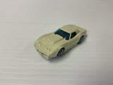 Aurora AFX non-magnatraction  Corvette, a production, one piece, stripped, white | 1927 | Aurora - AFX