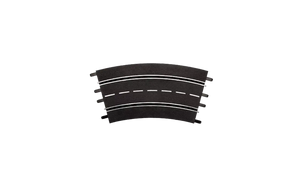Road curve with dashed center line, indicating a 3/30° turn for Carrera 20020573