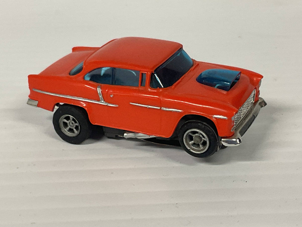 Aurora AFX magnatraction 1955 Bel Air Orange   | 1913 | Aurora - AFX