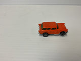 Aurora AFX magnatraction 1957 Chevy nomad l orange  white pipes, | 1903 | Aurora - AFX