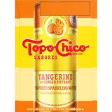 Topo Chico Sabores Tangerine With Ginger Extract, 12 oz cans |  412571 | Coca-Cola