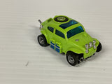 Aurora AFX magnatraction Baja VW Lime green/blue tanks  | 1914 | Aurora - AFX