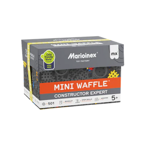 Building toy set: Mini Waffle Constructor Expert, 501 pieces, for ages 5+ for Toysmith 4315