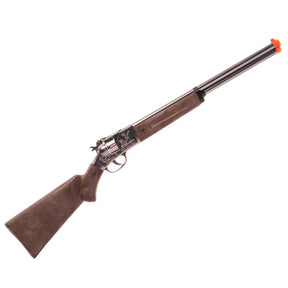 Toy duck rifle with wooden stock and metal barrel for 4732 4732C, front view