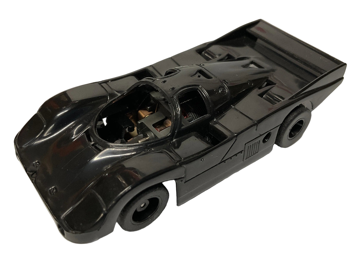 Tyco Porsche  962 black group C car no windshield | B9106 | Tyco