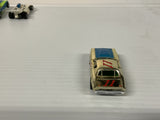 Aurora AFX magnatraction Dodge Charger Stock Car Chrome/Blue  | 1910 | Aurora - AFX