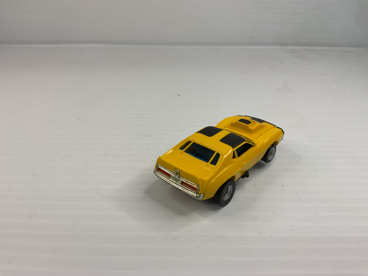 Aurora AFX magnatraction lIghted Javlin Pro Stocker Yellow  | 1984 | Aurora - AFX