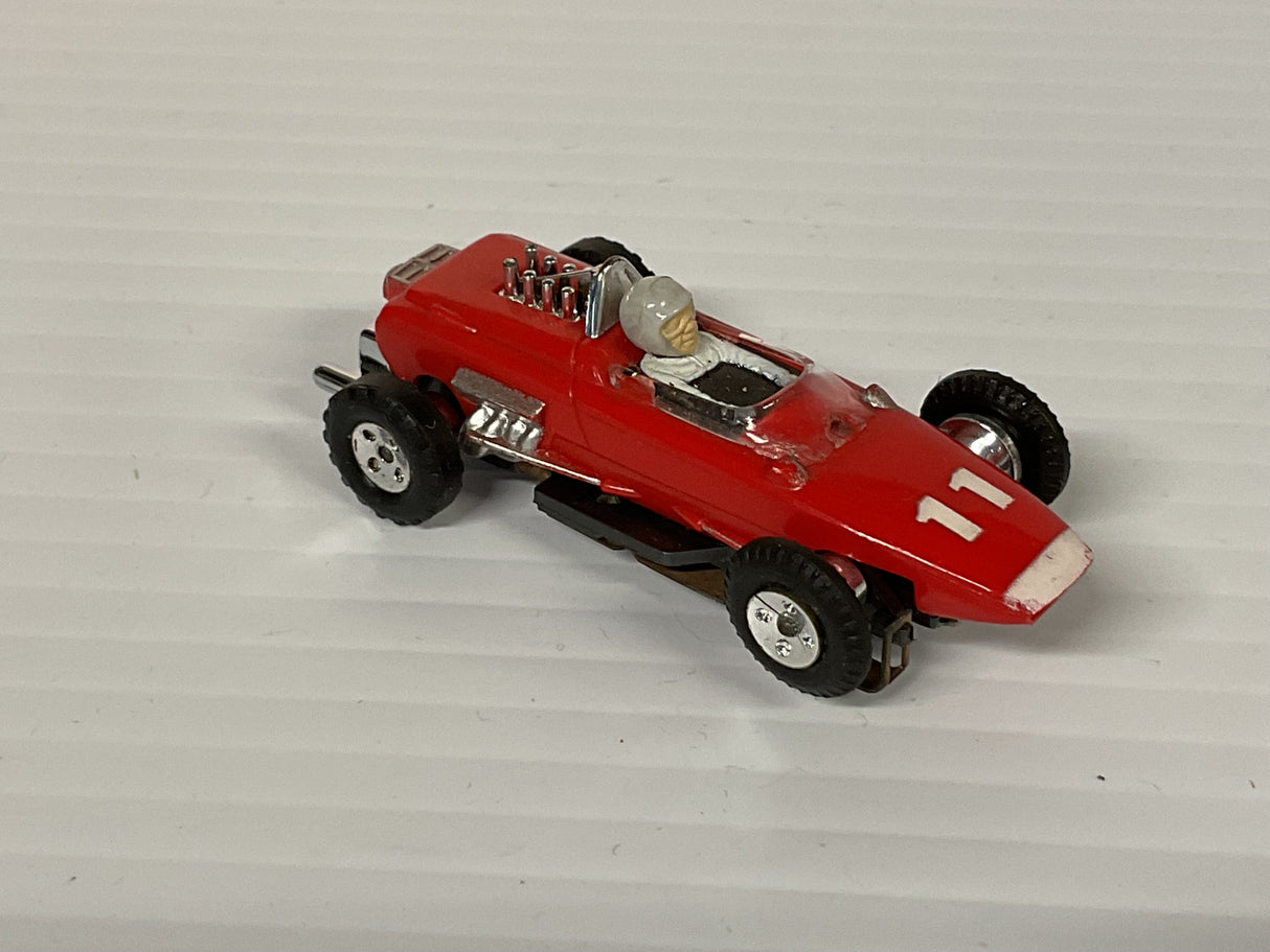 Aurora AFX -Thunder-jet Repco Brabham Formula 1 Red  | 1406 | Aurora - AFX- Model Motoring