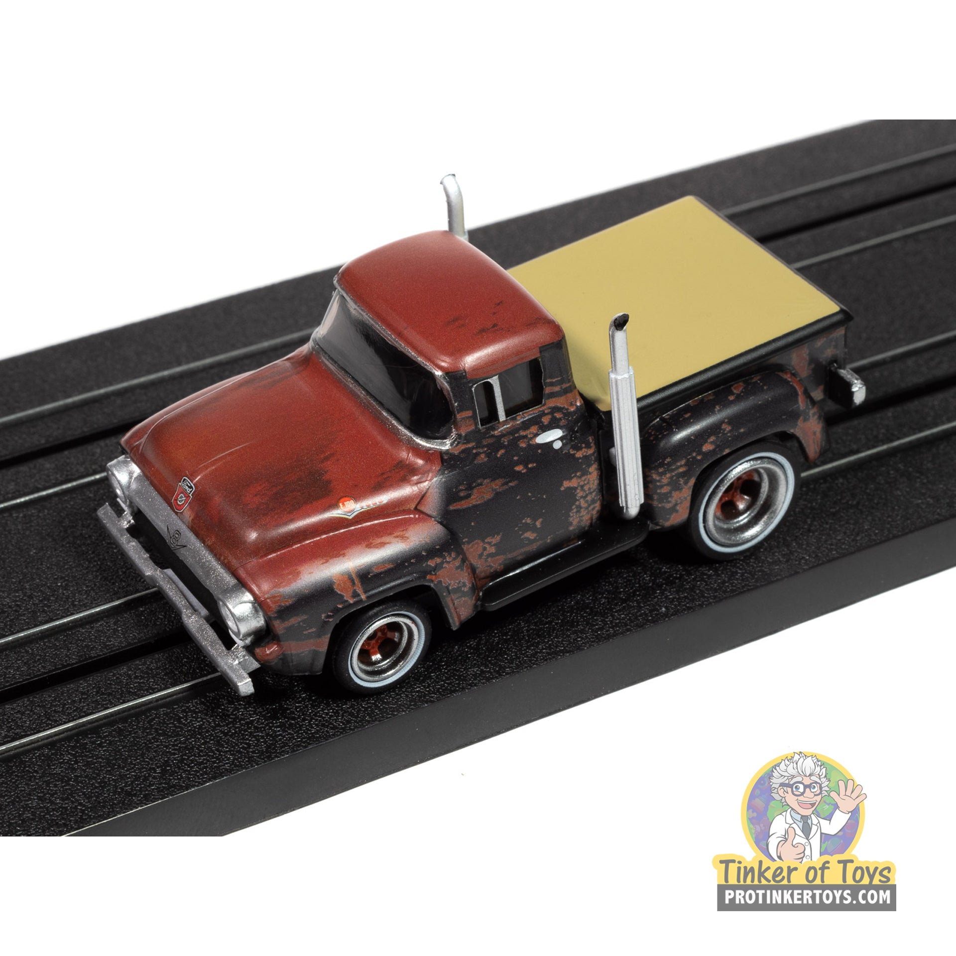 4Gear 1956 Ford F100 Pickup (Rusted) 3B | SC413 | Auto World