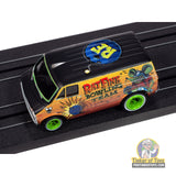 4Gear 1977 Dodge Van Rat Fink (Flat Black & Yellow) 3A | SC418 | Auto World