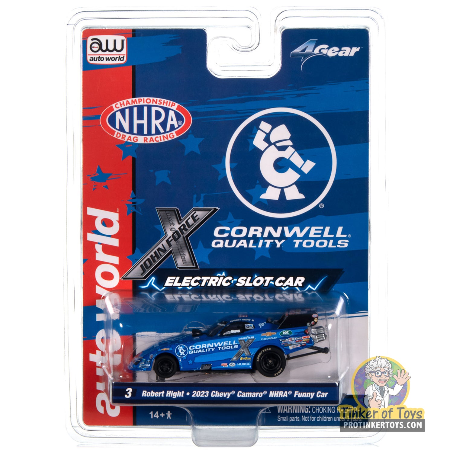 4Gear Robert Hight Cornwell Tools 2023 Chevy Camaro Funny Car 3 | SC405 | Auto World