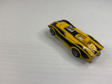 Aurora AFX non-magnatraction Corvette Funny Car Yellow/Black | 1766 | Aurora - AFX