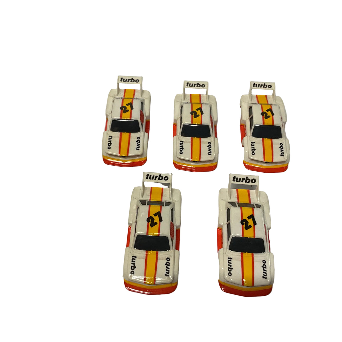 BMW Beamer White Yellow Orange #27 body only (5)| B8772BB | Tomy-Afx ...
