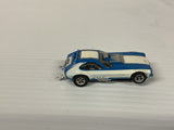 Aurora AFX non-magnatraction Pinto Funny Car Lime Blue/White (Good Shape) | 1761 | Aurora - AFX