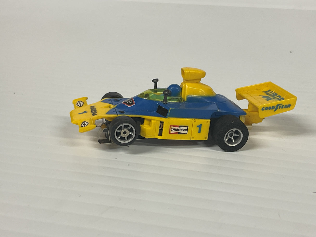 Aurora AFX MClaren F-1 Super G-Plus  w/scoop no tiger  Y/B | 1745 | Aurora - AFX