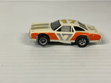 Aurora AFX magnatraction lighted Chevelle Stocker white/orange #17  | 1929 | Aurora - AFX