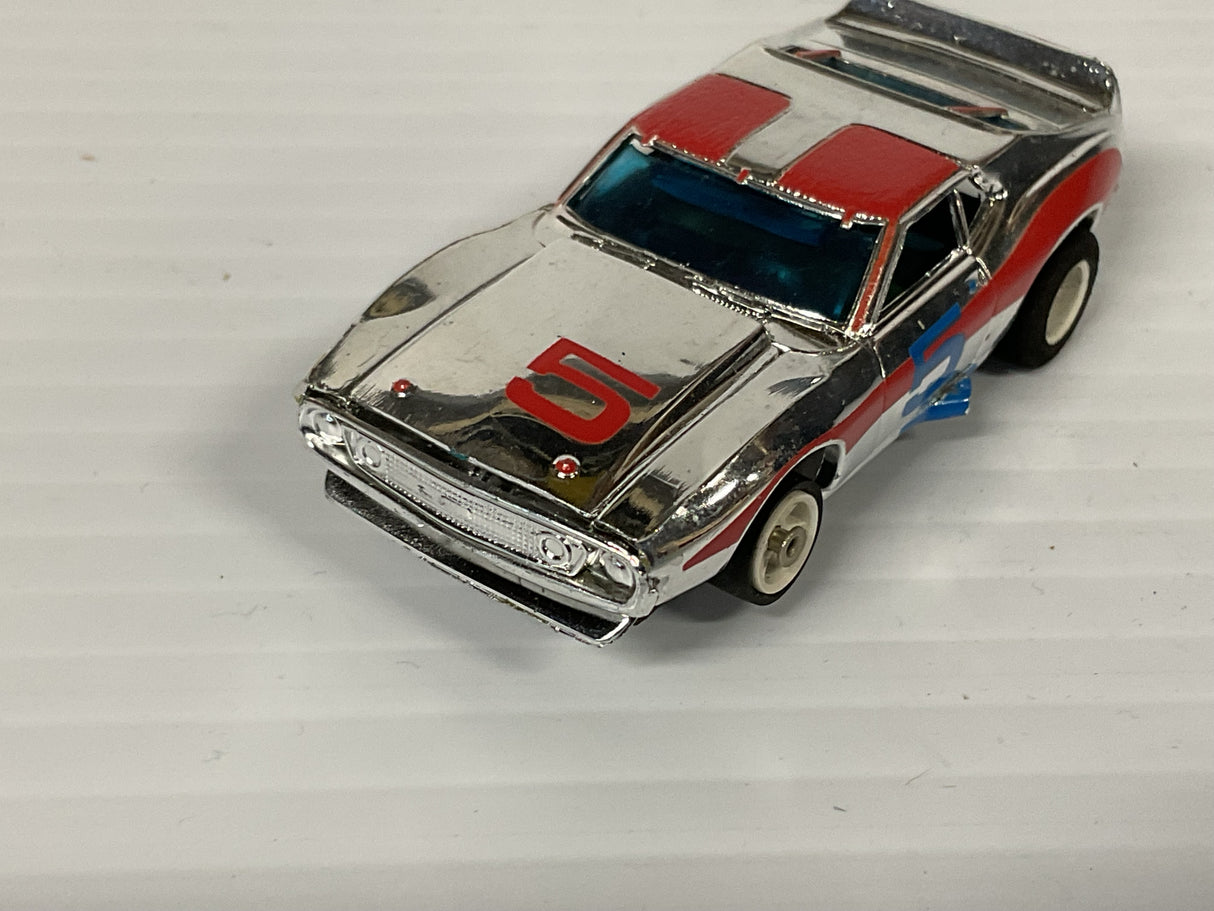 Aurora AFX G-Plus Javelin Trans Am Chrome/red/blue #5 | ???? | Aurora - AFX