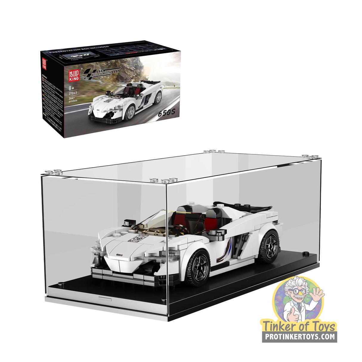 650S Spider Supercar Building Set (352 Pcs) | MDK27043 | Mould King