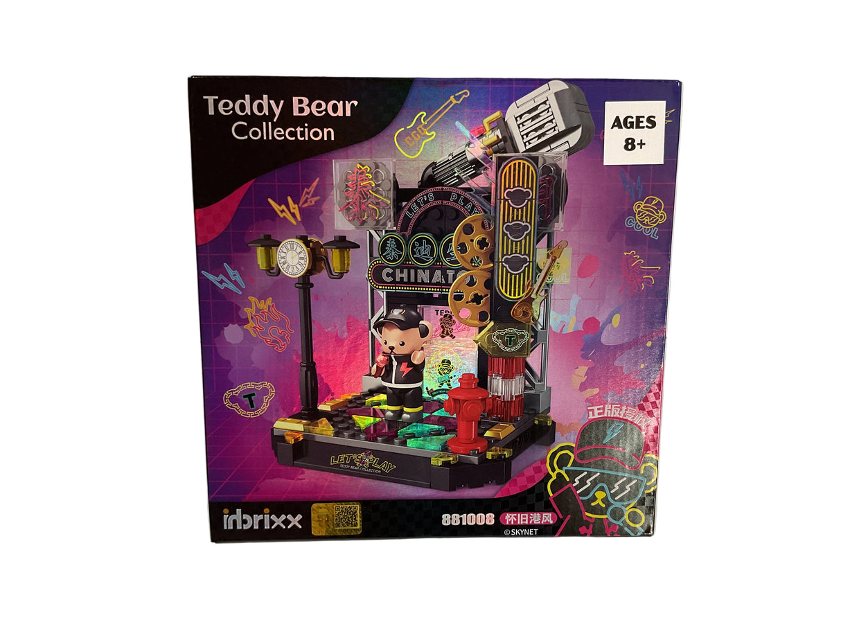 Inbrixx 81008 Teddy Nostalgic Hong Kong – 200pcs Display Brick Figure