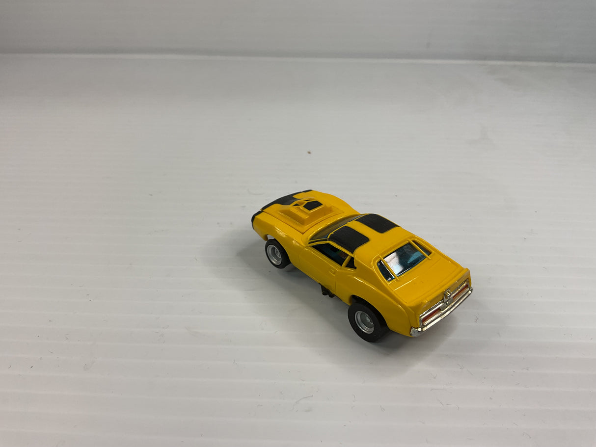Aurora AFX magnatraction lIghted Javlin Pro Stocker Yellow  | 1984 | Aurora - AFX