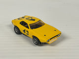 Aurora AFX non-magnatraction Plyouth Road Runner Stock Car Yellow #43 | 1762 | Aurora - AFX