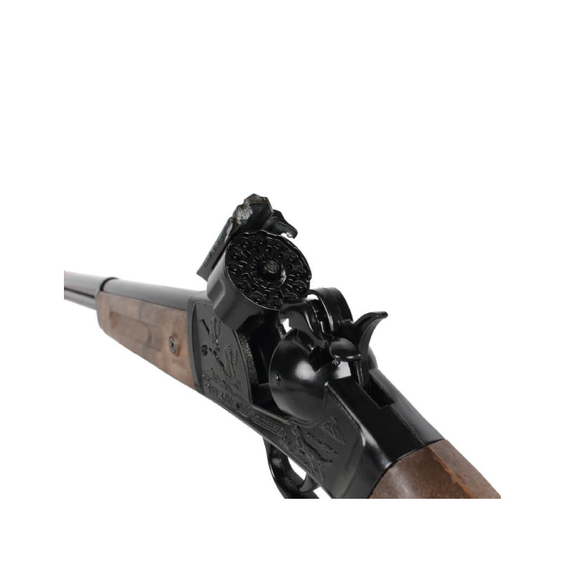 Cowboy 12-Shot Revolver Rifle - Black | 97/6 | Gonher – ProTinkerToys.com