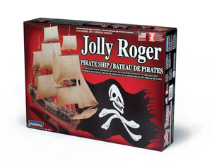 Second Chance Jolly Roger Pirate Ship 1/130 Scale Model Kit | HL70874 | Round2